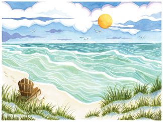 Mom's Beach Print
