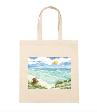 Mom's Beach Canvas Tote Bag