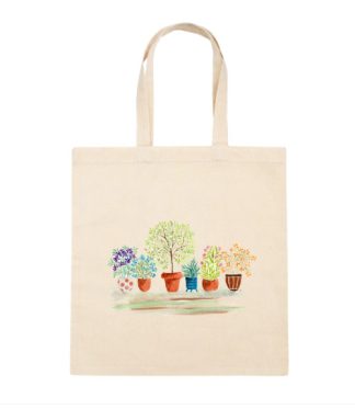 Container Garden Canvas Tote Bag